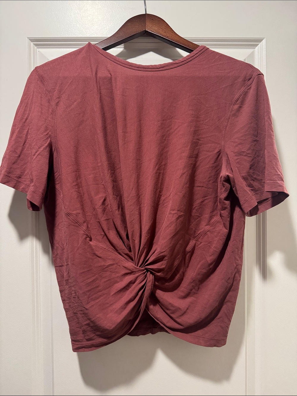 Lululemon Women’s Twist-front Short Sleeve Top - Dusty Rose - Picture 1 of 3